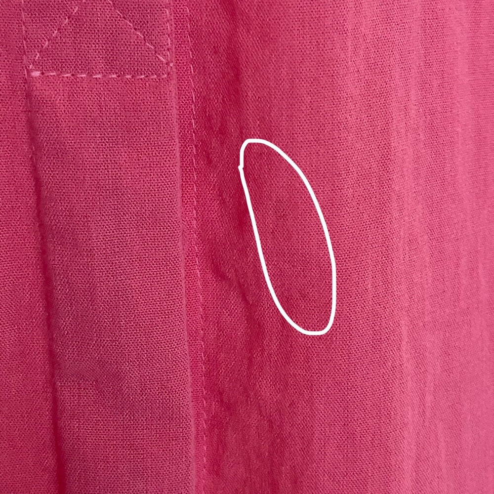 Fridaze Eleanor Linen Blouse Pink Size S - Picture 15 of 15